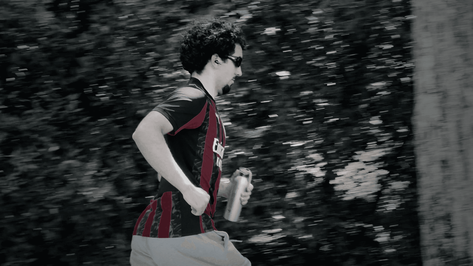 Tiago running